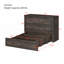 Armoire-lit escamotable pliable avec station de charge-1388978268
