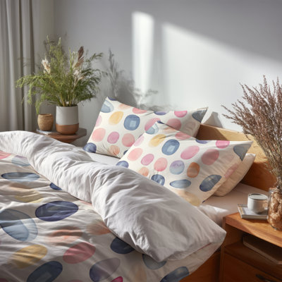 Ensemble de literie pour enfant 6 pièces - Ensemble de literie pour lit simple et coussin décoratif