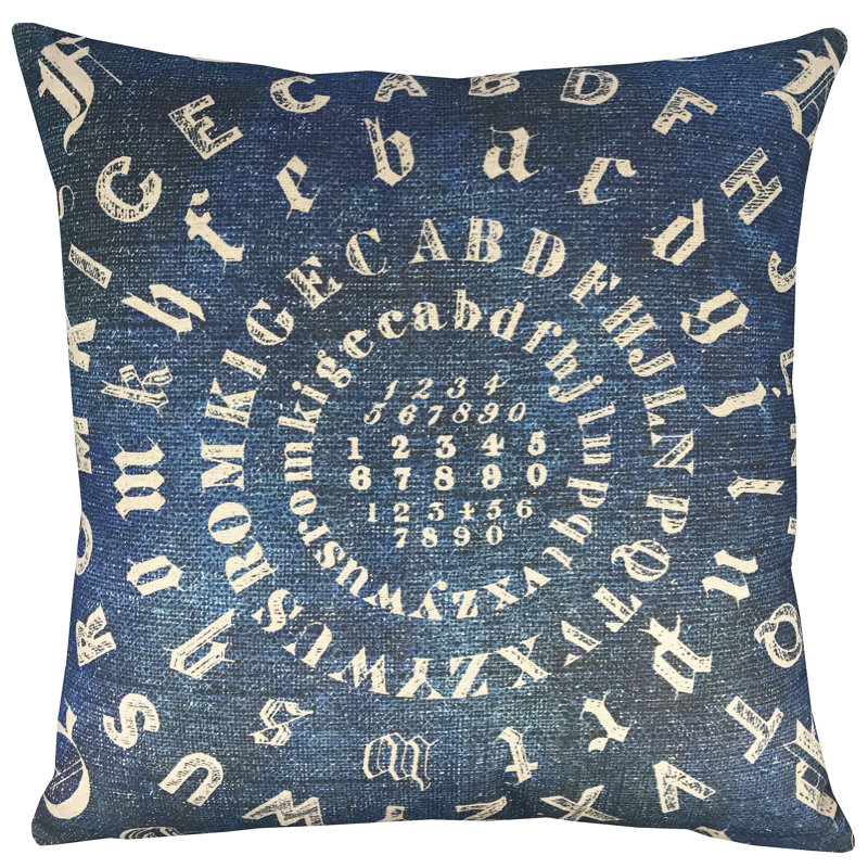 Cotton Reversible Throw Pillow