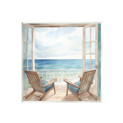 " Seaside Window View "