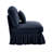 Armless Sofa Chenille W/1 Pillow-69639241