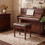 Solid + Manufactured Wood Accent Stool