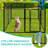 26*32 In Patchwork 8Pcs Iron Pet Pen