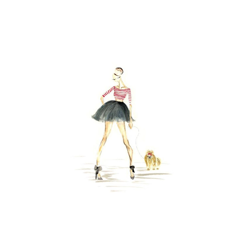Miss.Sass II par Janice Aron - impression, Extérieur, H 36 po x l 24 po x P 1,5 po