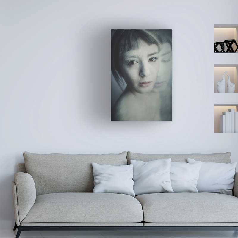 Art sur toile Antonella Renzulli Introspection, H 19 po x l 12 po