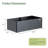 Modern 17" Tall Metal Outdoor Long Planter Box-1051223029-1049436552