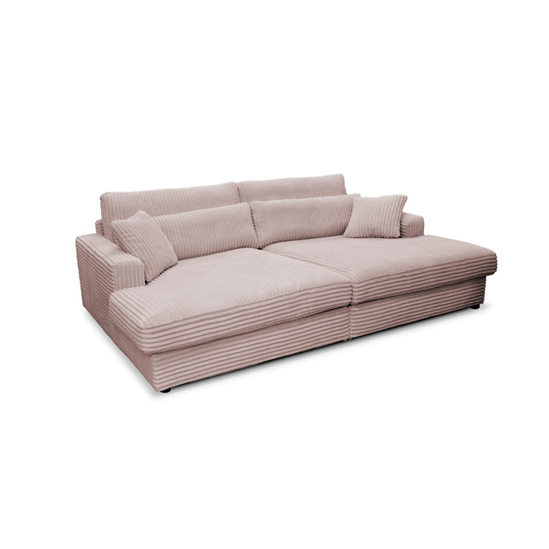 Rishabh Sleeper Sofa, Pink