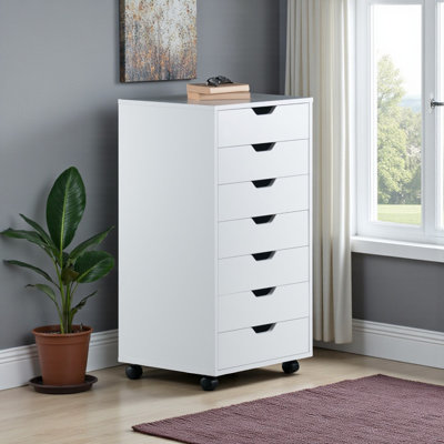 Holthaus 7-Drawer Mobile Cabinet