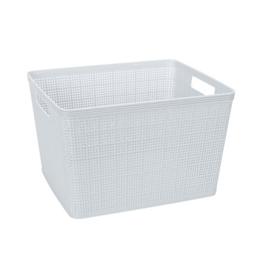 Rebrilliant Nyeisha Plastic Decorative Bin