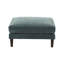 Ensemble modulaire moderne de 6 pièces: 4 chaises sans accoudoirs, 2 repose-pieds en tissu minéral, combinaison tendance: couleur grisâtre-7045981