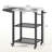 Stainless Steel Top Oven Stand With Foldable Side Table