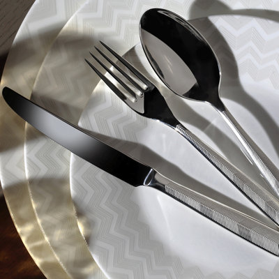 Zig Zag Stainless Steel