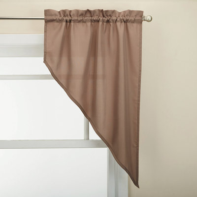 Ennis Swag Kitchen Curtain Set of 2