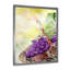 Grappe de raisin mauve - peinture sur toile-67323580-67323581