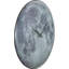 Horloge murale 13,8 po moon dome