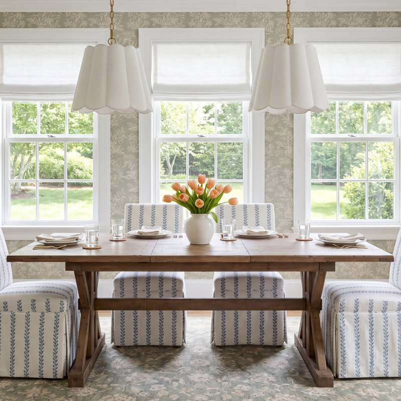 Dylan Extendable Solid Wood Dining Table