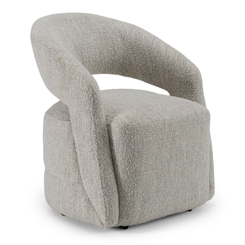 Stewartville - Modern Light Grey Fabric Dining Chair
