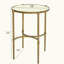 Table décorative ovale
