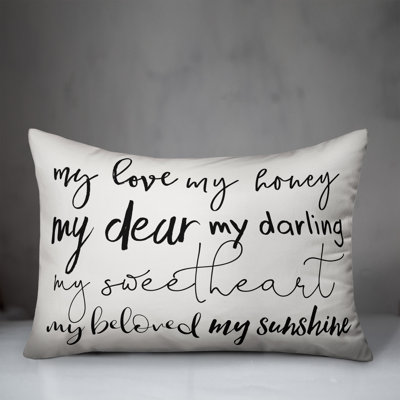  My Sweetheart Lumbar Pillow