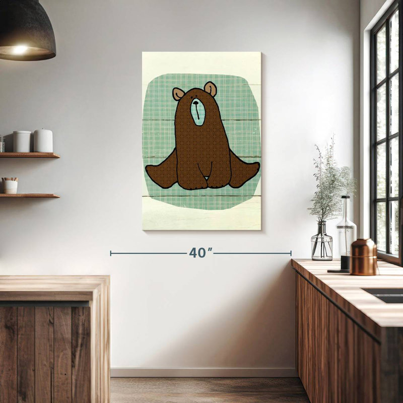 Brampt Woodland Creatures Bear, 39" H x 26" W