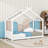 Wood House Floor Bed With Slats-376006403-376006405