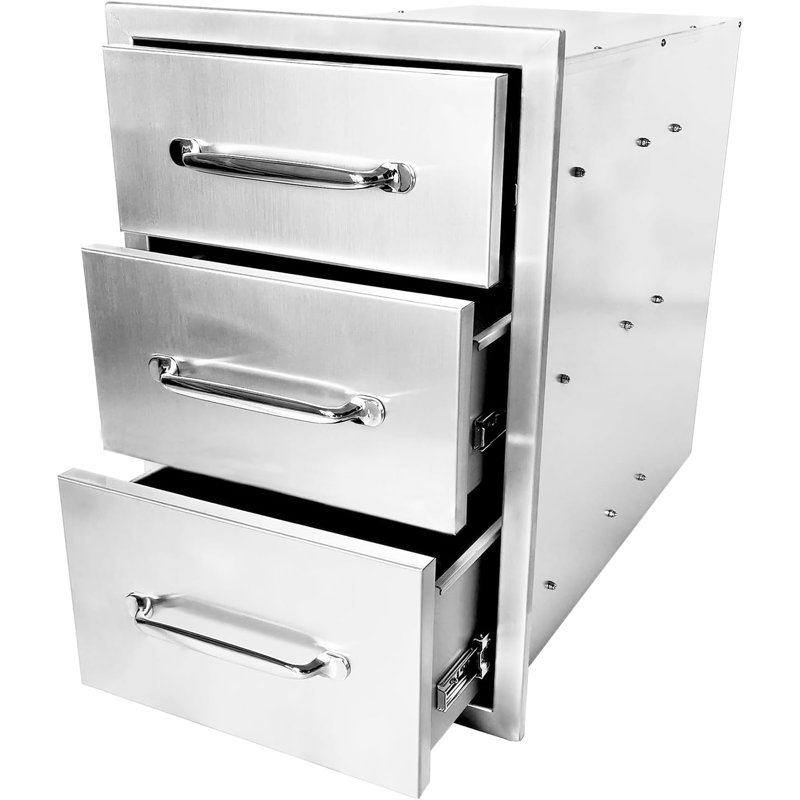 3 Drawer Storage Drawer