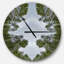 Cercle de composition de conifères - horloge murale moderne-34140669