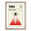 Book Cover 1984 George Orwell - Picture Frame Graphic Art-62806100-62806098