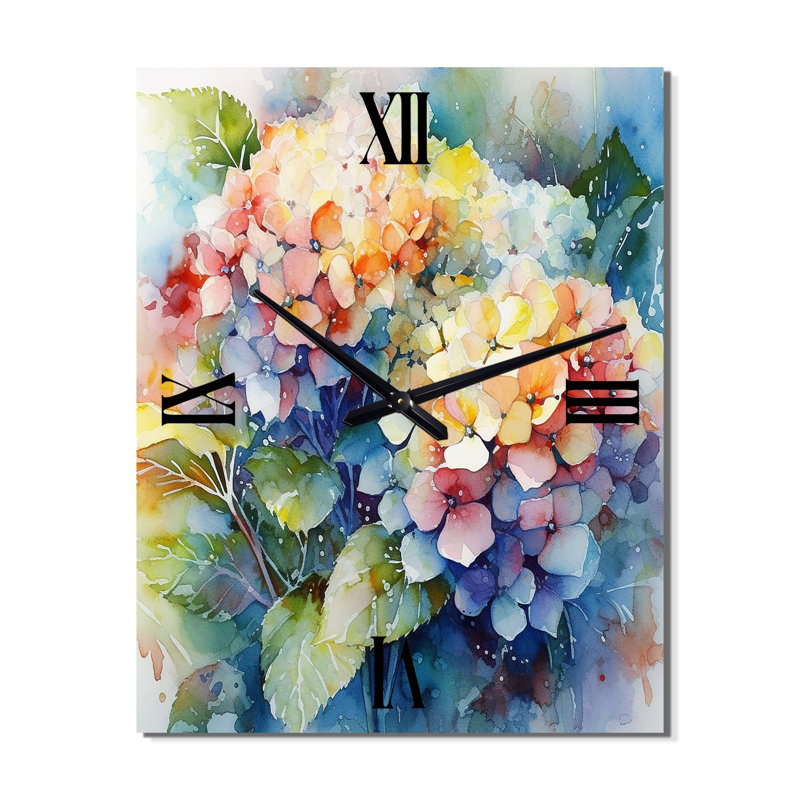 Horloge murale Jaleya, H 32 po x l 24 po x P 1 po