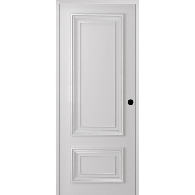 Intérieur moderne en bois manufacturé apprêté Palazzo 2, Gauche, 23,875 po x 83,23 po