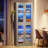 Jahnari Bookcase with Doors and LED Light-708492053