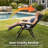  Zero Gravity Chair Recliner 440lbs Capacity, Patio Lounge Chair with Headrest Pillow & Cup Holder, Foldable Outdoor Camping Chair for Pool, Beach, Garden, Deck-532545728