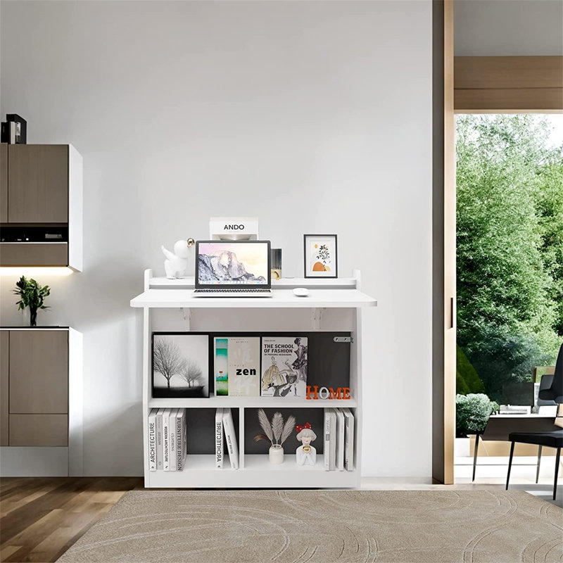 Floating Desk, White