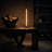 Auletta Black LED Table Lamp