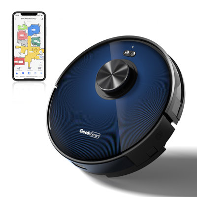 Smart L7 Robot Vacuum and Mop Combo, LDS LiDAR Navigation, 2700Pa Max Suction with Carpet Boost, Multi-Floor Mapping, App & Voice Control, Anti-Tangle for Pet Hair, Robotic Vacuum Cleaner for Large Homes