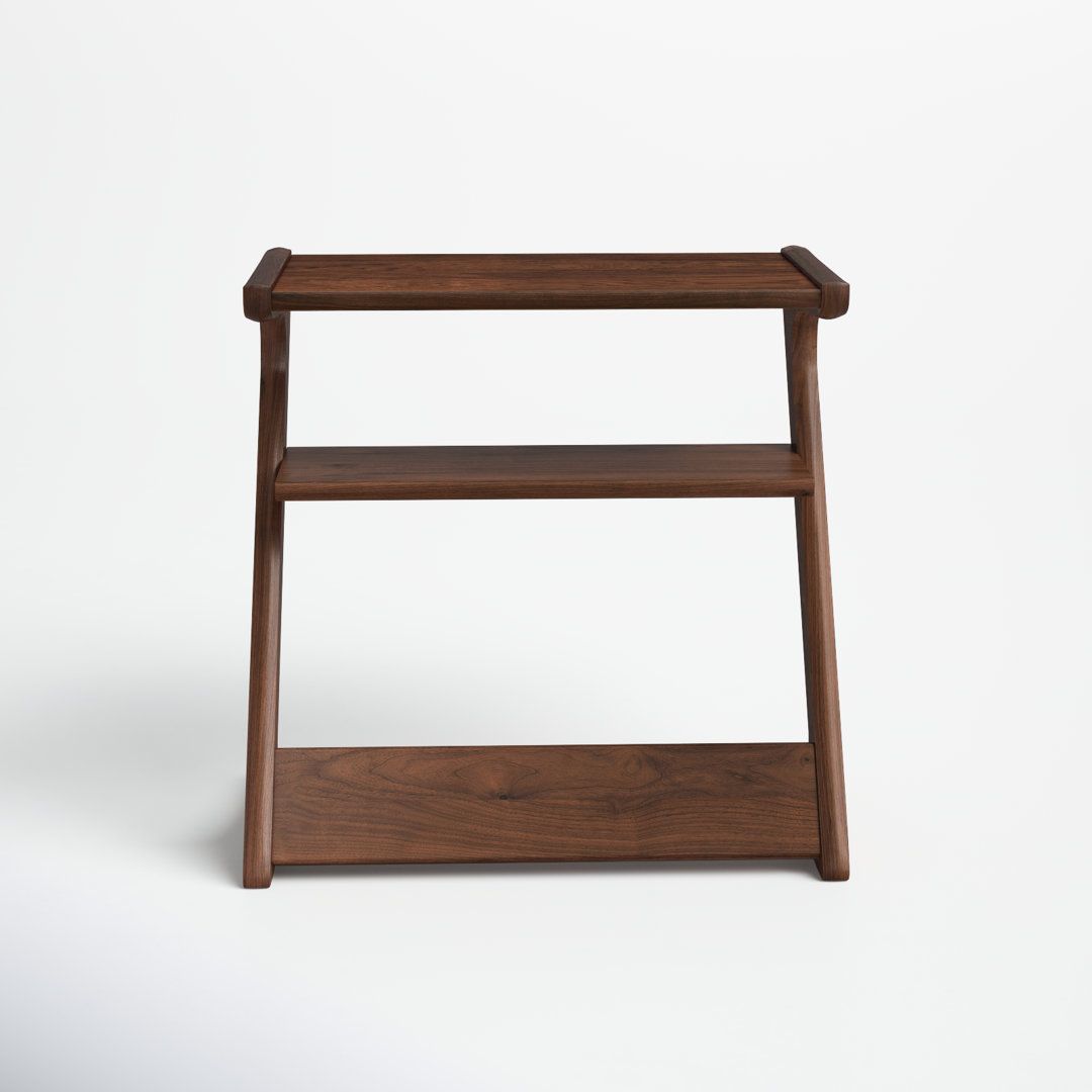 Silhouette Solid Wood Frame End Table AllModern