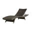 Chaise longue en osier Salem