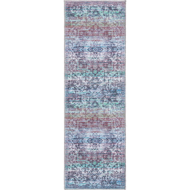 Tapis oriental en allure, Tapis de couloir 2 pi x 6 pi