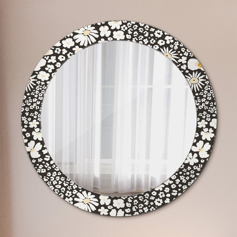 Huldar Glass Flat Wall Mirror