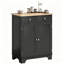 Buffets et rangement peu encombrants avec rangement, armoire en bois de 26,8 pouces, cuisine moderne