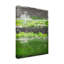 «Lithosphere Green Grey» par Jurica, reproduction d'art sur toile tendue-26855807