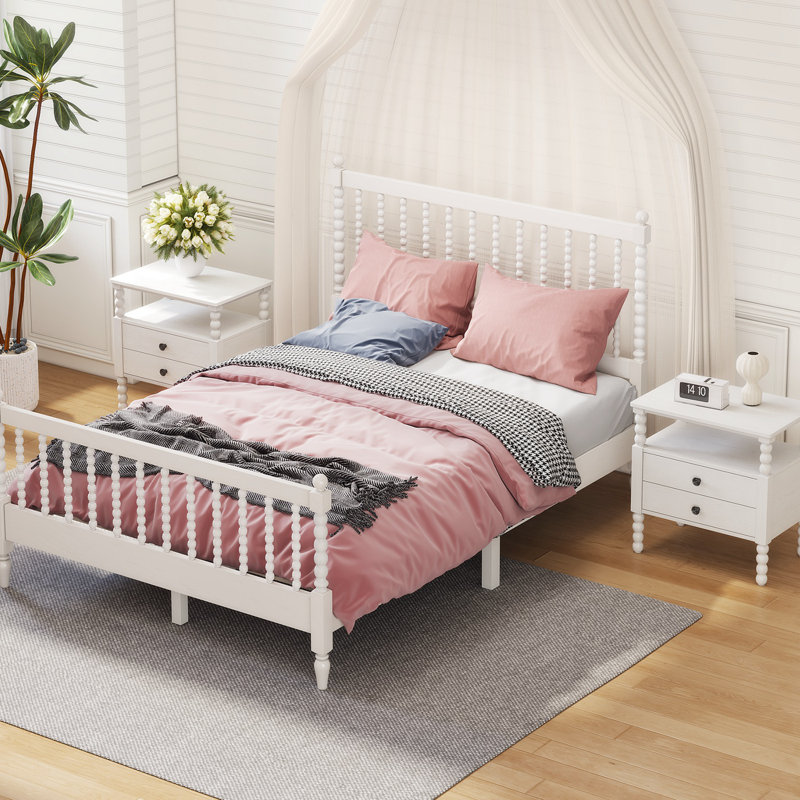 Geneal Piece Bedroom Set, King, White