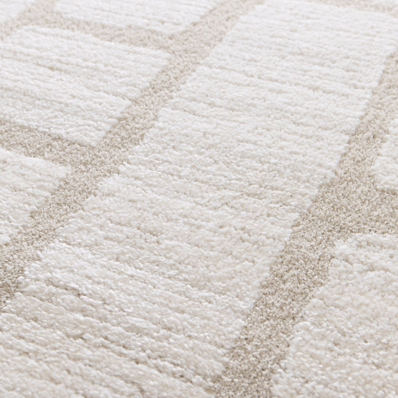 Ailean Chequered Area Rug, Rectangle 200 x 290cm
