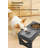 Elevated Pet Slow Feeder With Dual Bowls