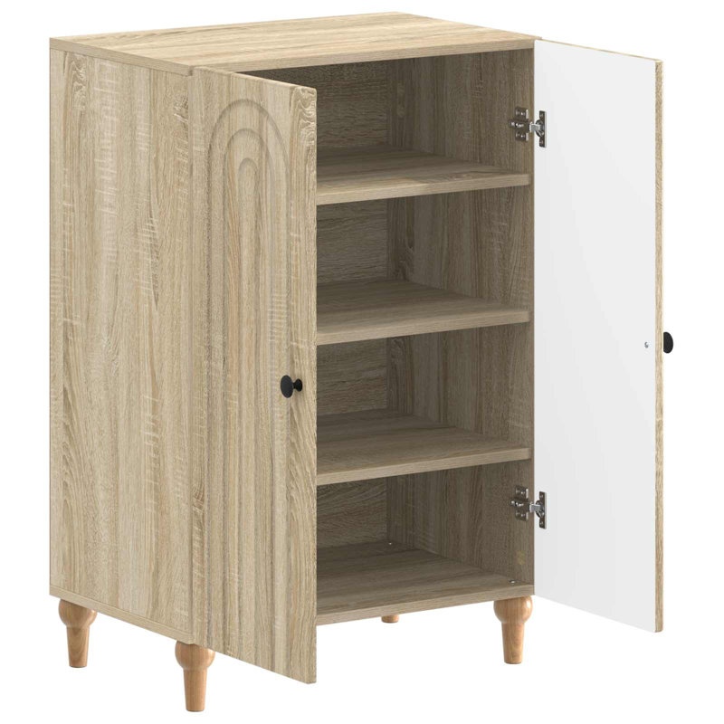 Shoe Storage Cabinet, Sonoma Oak