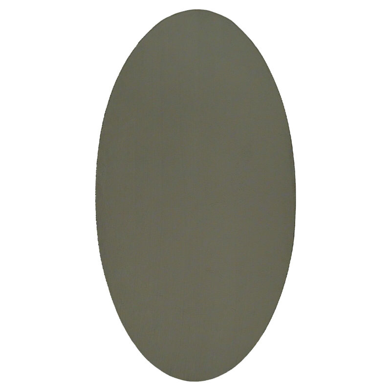 Rugs Forest Green Non-Slip Area Rugs, Polyester, Oval 80 x 150 cm