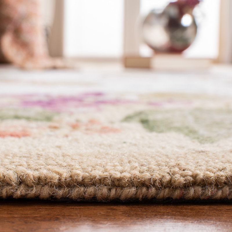 Brayton Hand Hooked Wool Pile Rug, Rectangle 2'9" x 4'9"