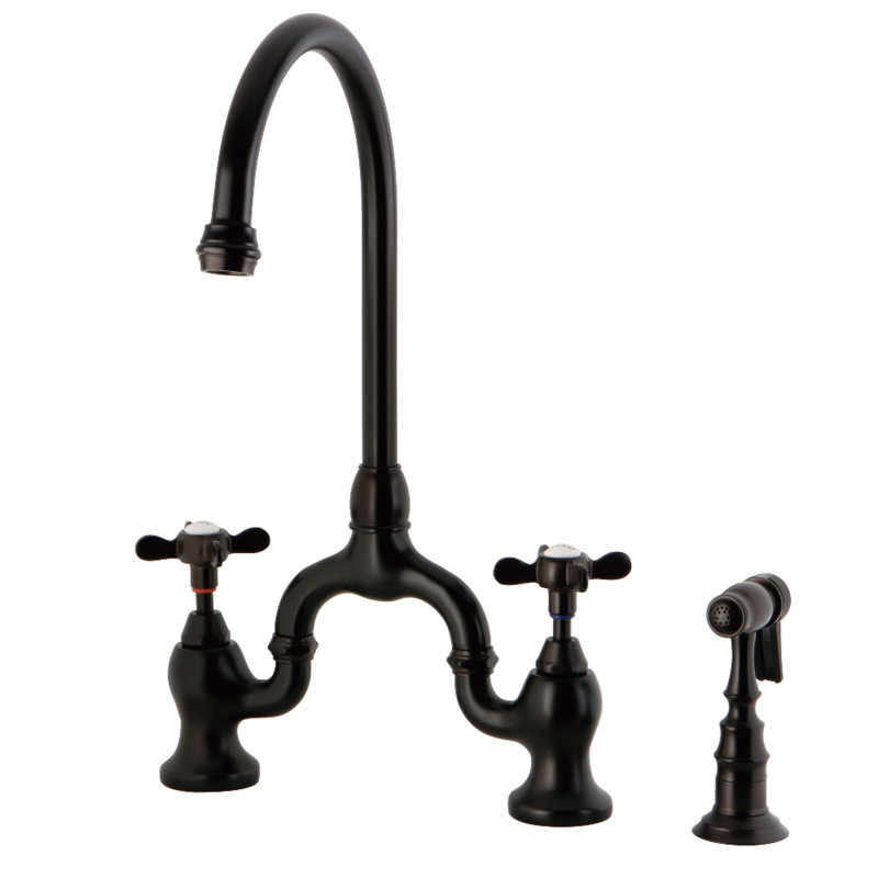 Robinet de cuisine, Bronze huilé