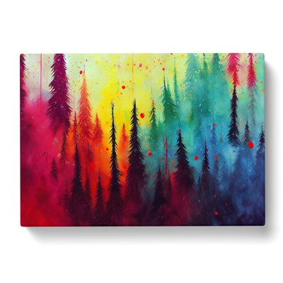 Forest Vol.2 Abstract - Wrapped Canvas