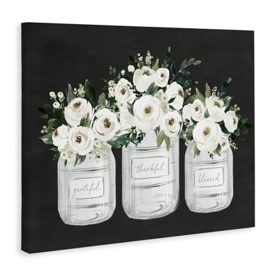 Trio de bocaux Floral Farmhouse